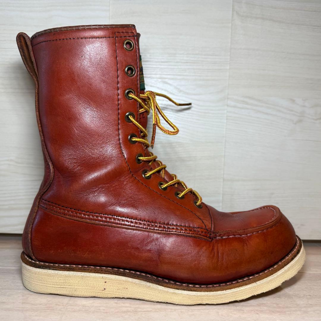 ※エリンギちゃん※貴重96's半円犬タグREDWING87725.5.cm