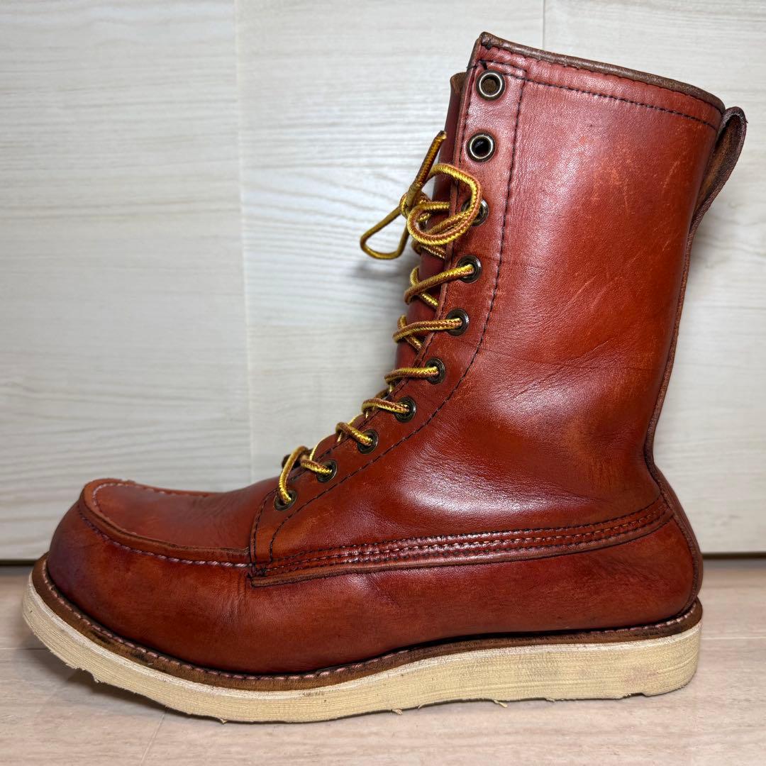 ※エリンギちゃん※貴重96's半円犬タグREDWING87725.5.cm