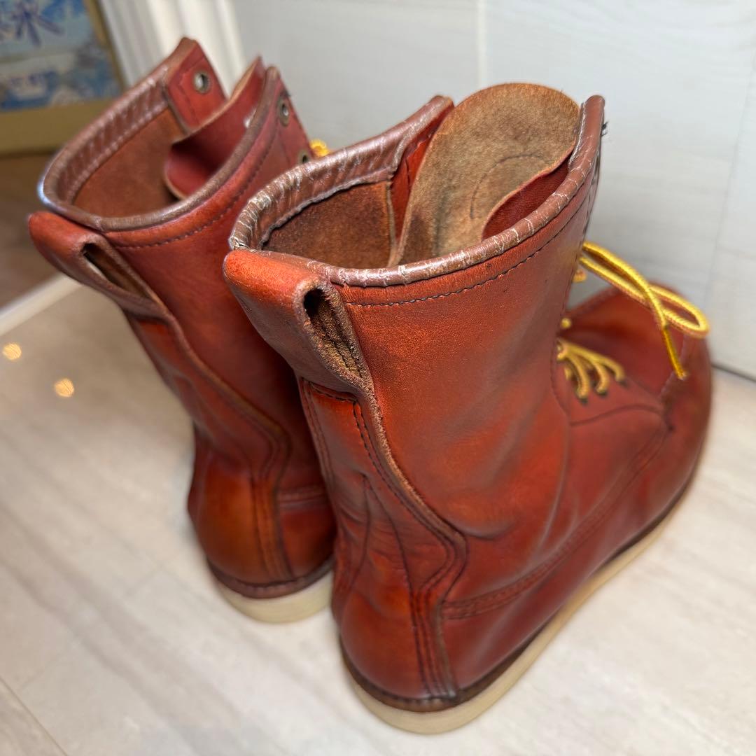 ※エリンギちゃん※貴重96's半円犬タグREDWING87725.5.cm