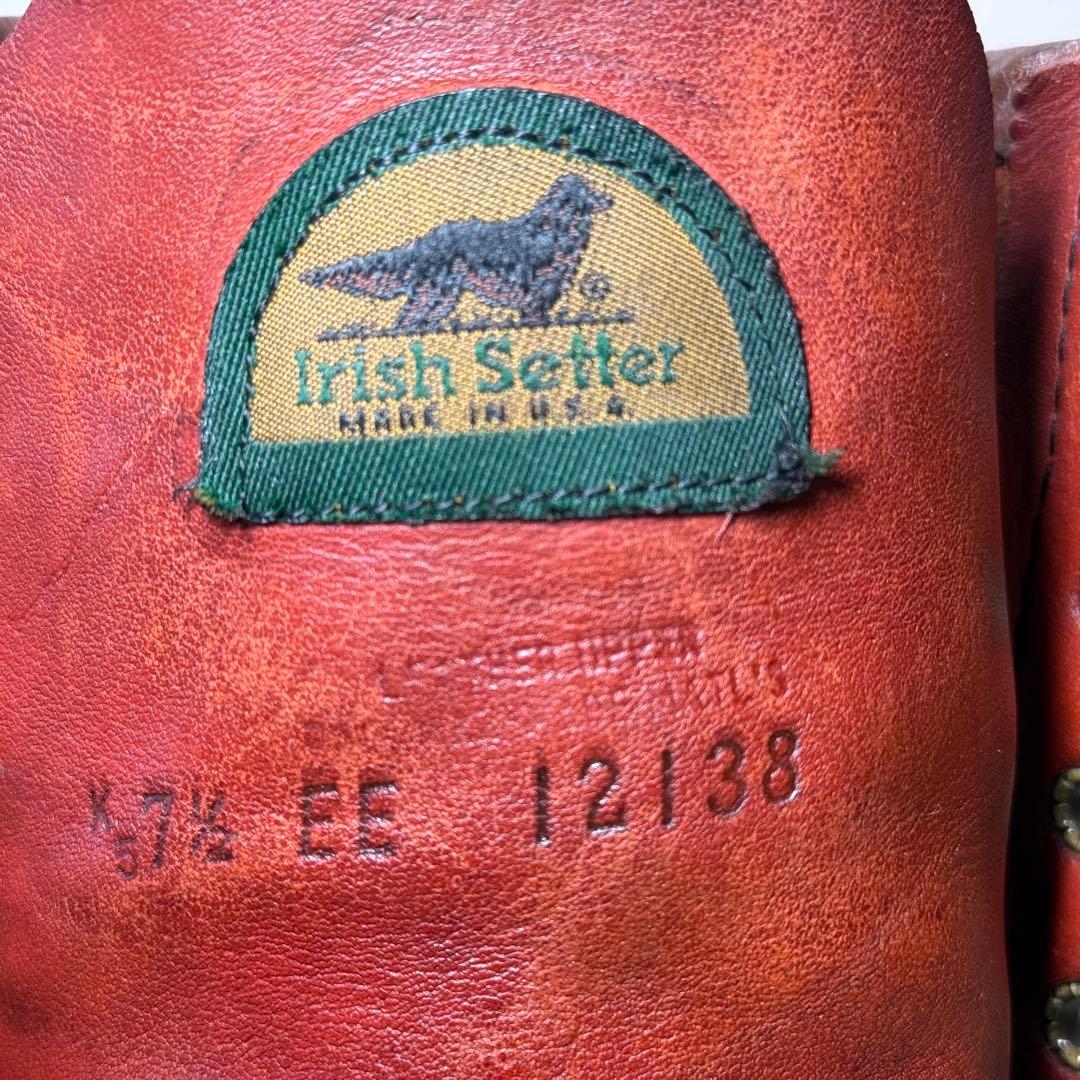 ※エリンギちゃん※貴重96's半円犬タグREDWING87725.5.cm