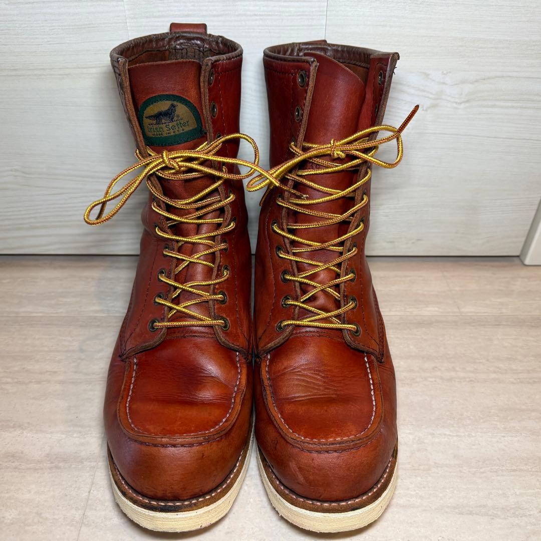 ※エリンギちゃん※貴重96's半円犬タグREDWING87725.5.cm