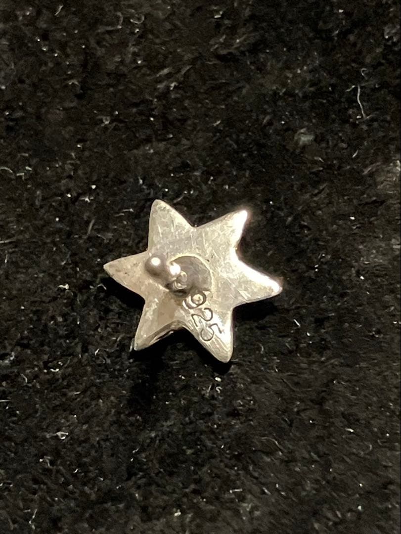 クロムハーツ　スターピアス(片耳用)