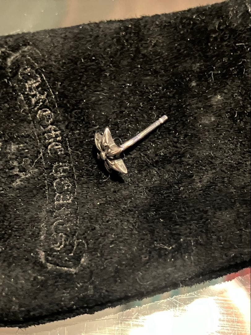 クロムハーツ　スターピアス(片耳用)