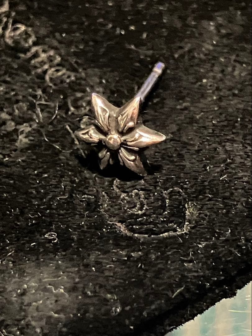 クロムハーツ　スターピアス(片耳用)