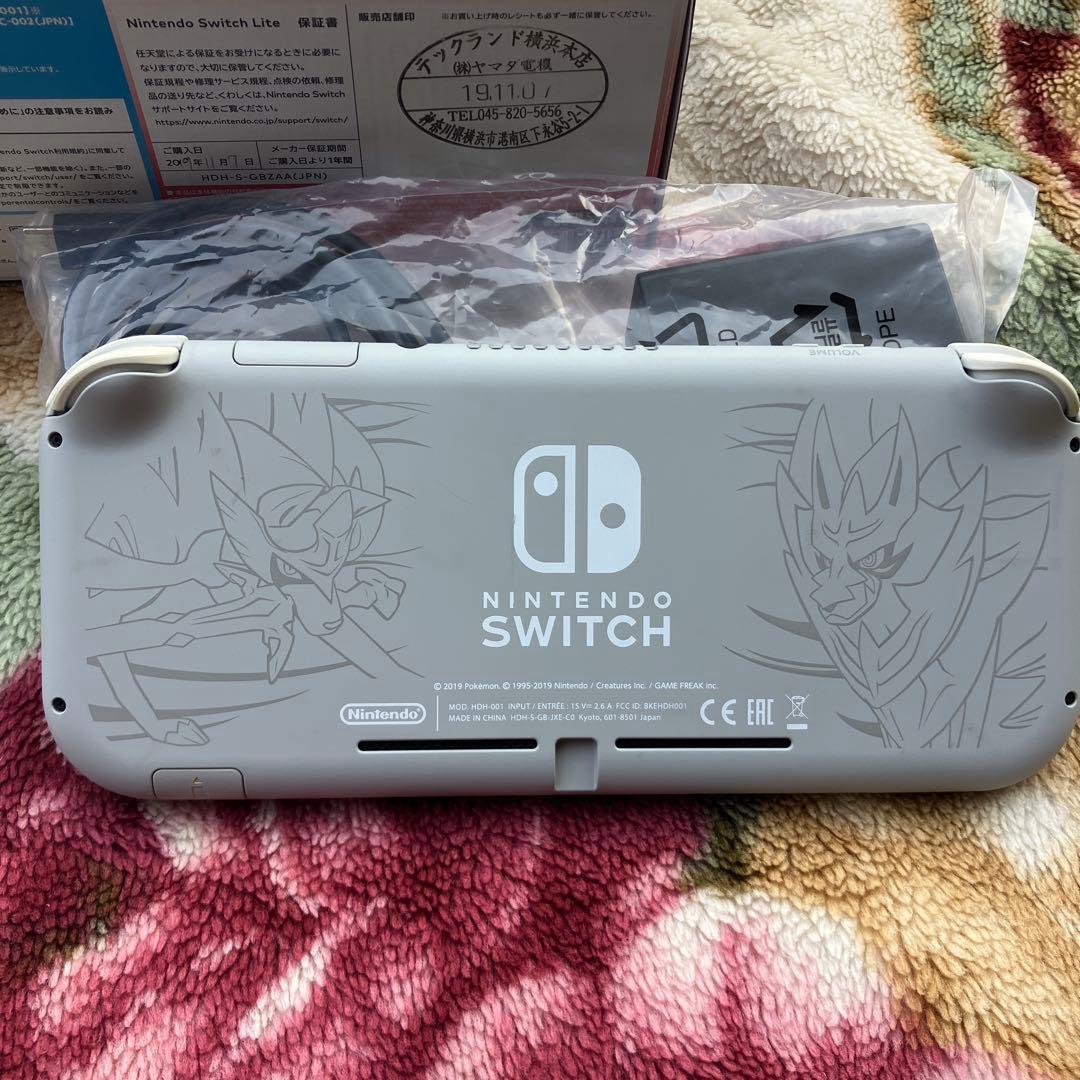 Switch Liteザシアン ザマゼンタ 限定モデル ポケモン