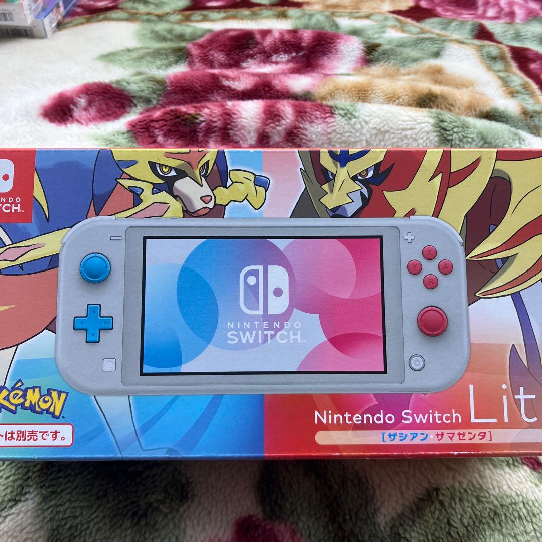 Switch Liteザシアン ザマゼンタ 限定モデル ポケモン