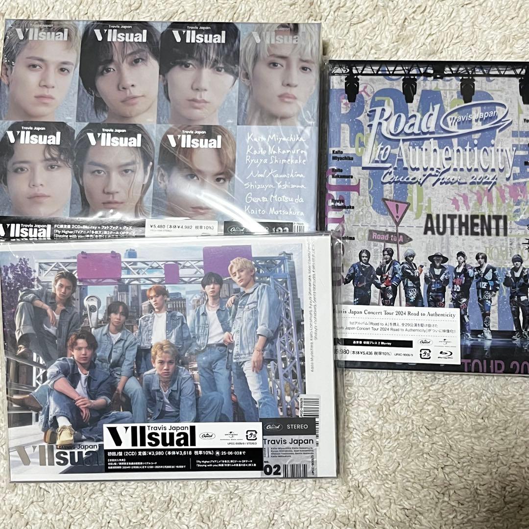 Travis Japan VIIsual FC盤 初回J盤