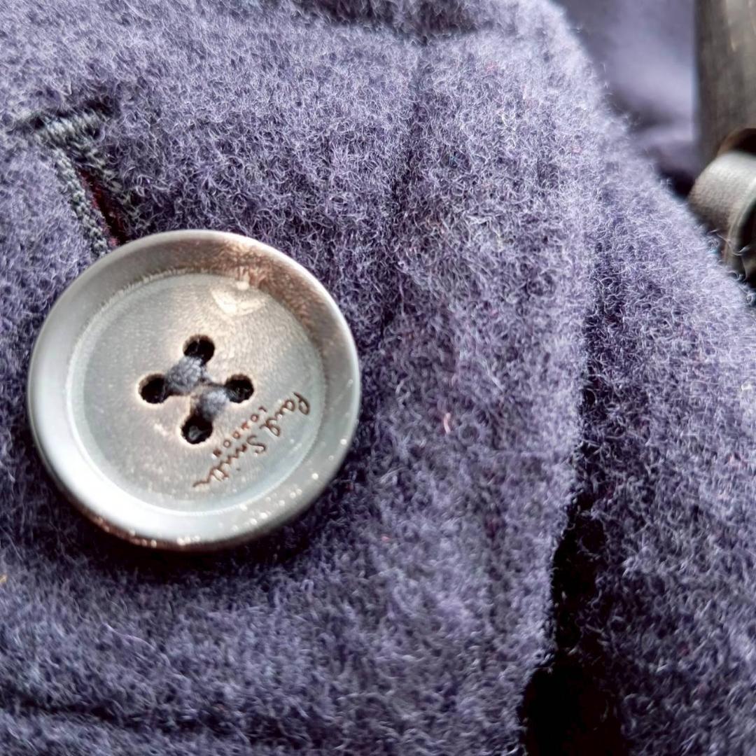 ポールスミス グローバーオール ダッフルコート ネイビー Sサイズ 英国製