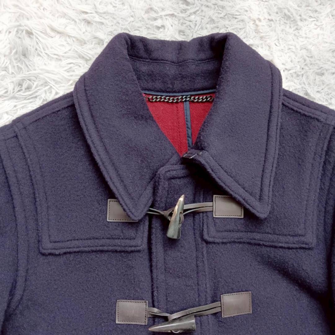 ポールスミス グローバーオール ダッフルコート ネイビー Sサイズ 英国製