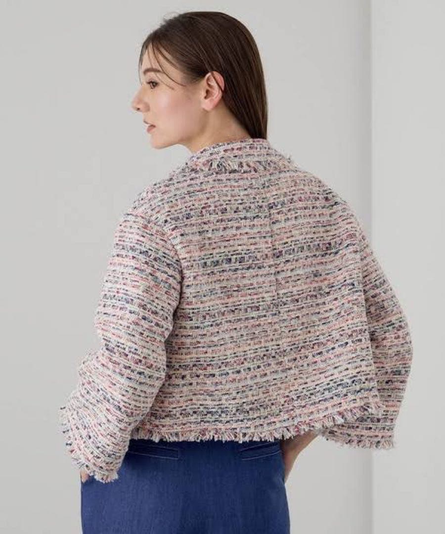 ［元値10万円］ANAYI スラブミックスツイードジャケット