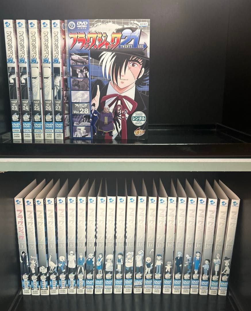 ▼全巻▲ブラックジャック 全28巻 レンタルアップDVD