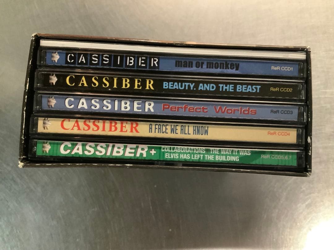カシーバー Cassiber★1982−1992 6CD＋DVD 良好