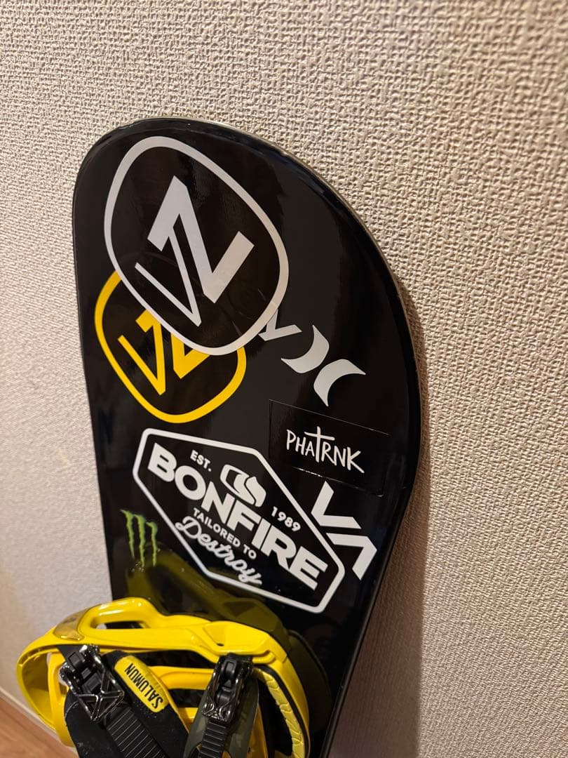 スノーボードセット　【ボード、バインディング、ブーツ、ケース】