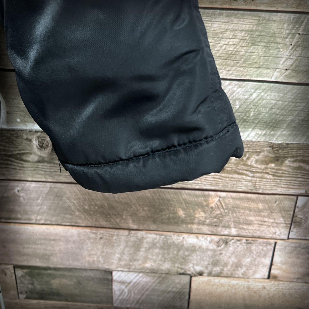 SPIEWAX フライトジャケット N3B ファ ナイロン USA製 ブラック