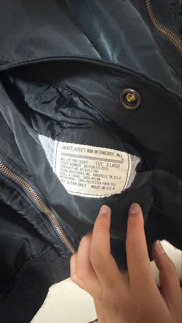 ジャケット・アウター MIL-J-82790J ALPHA INDUSTRIES