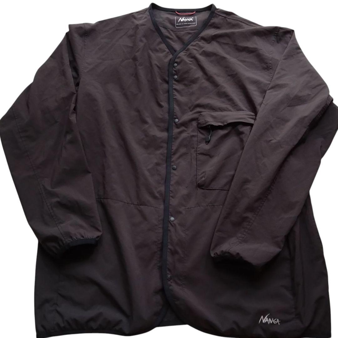 【美品】NANGAナンガ　PLC エクスカーションカーディガン　ブラック　M