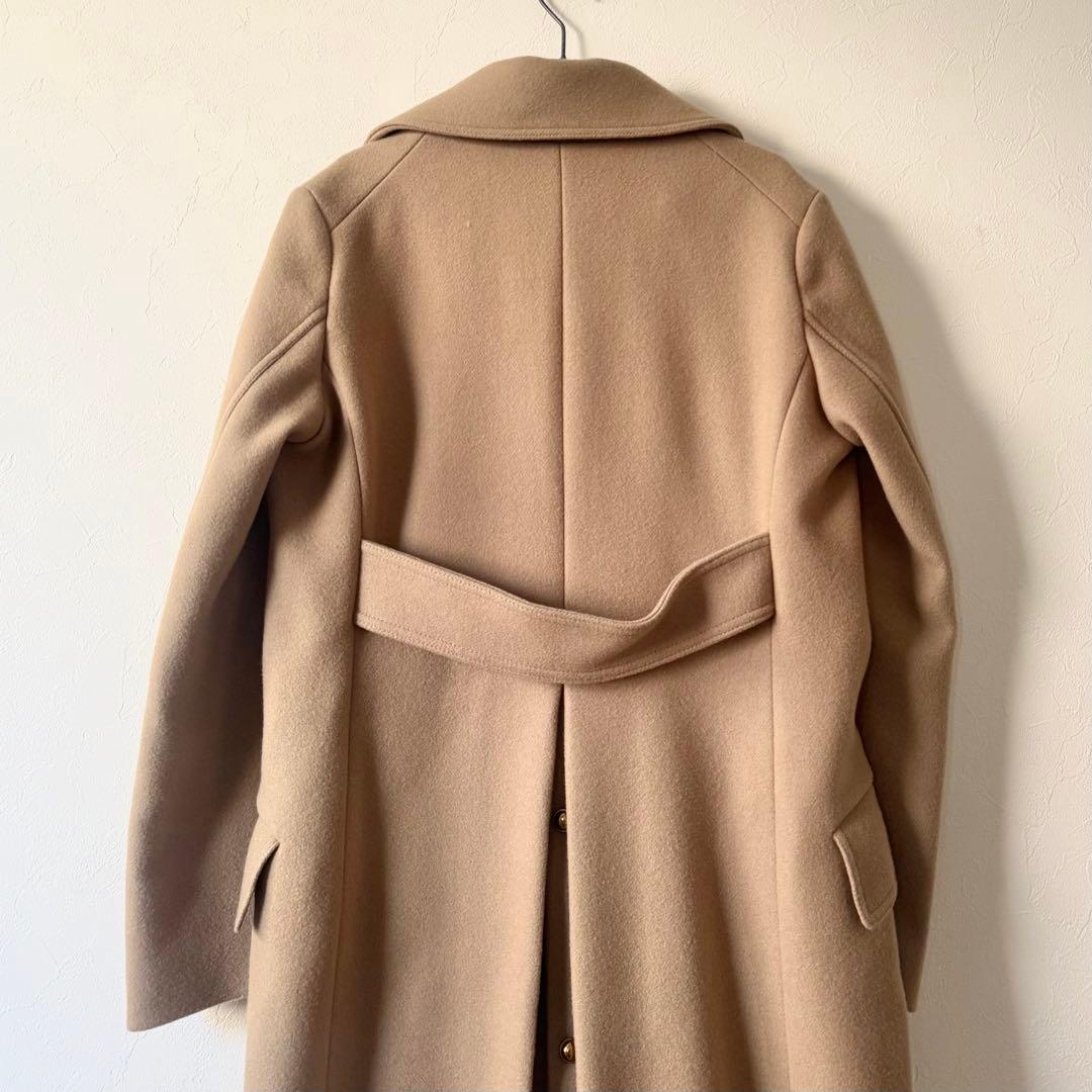 VERMEIL par iena メルトンミリタリーロングコート 40