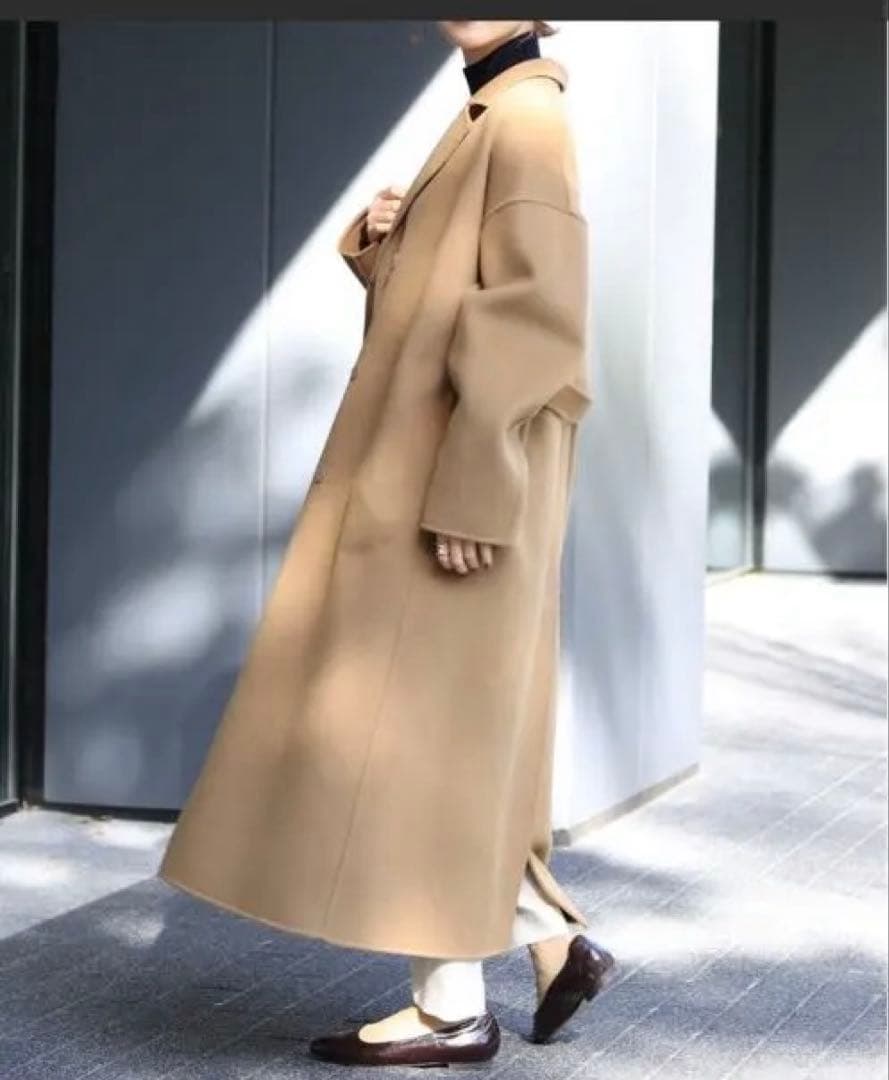 IÉNAウールリバーコート