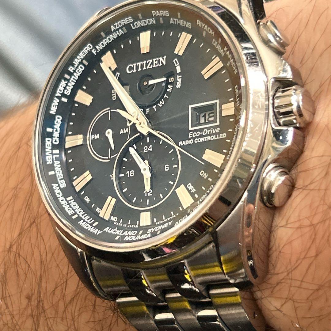 【ATTESA】　AT9060-54L 限定版　サファイア　定価14.9万