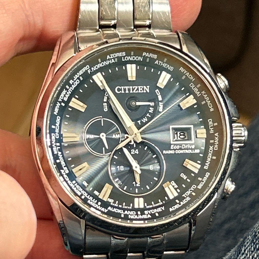 【ATTESA】　AT9060-54L 限定版　サファイア　定価14.9万