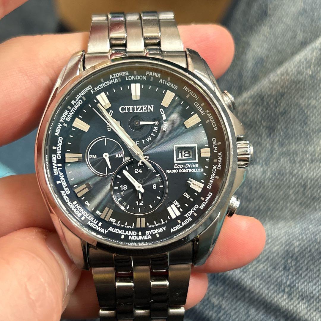 【ATTESA】　AT9060-54L 限定版　サファイア　定価14.9万