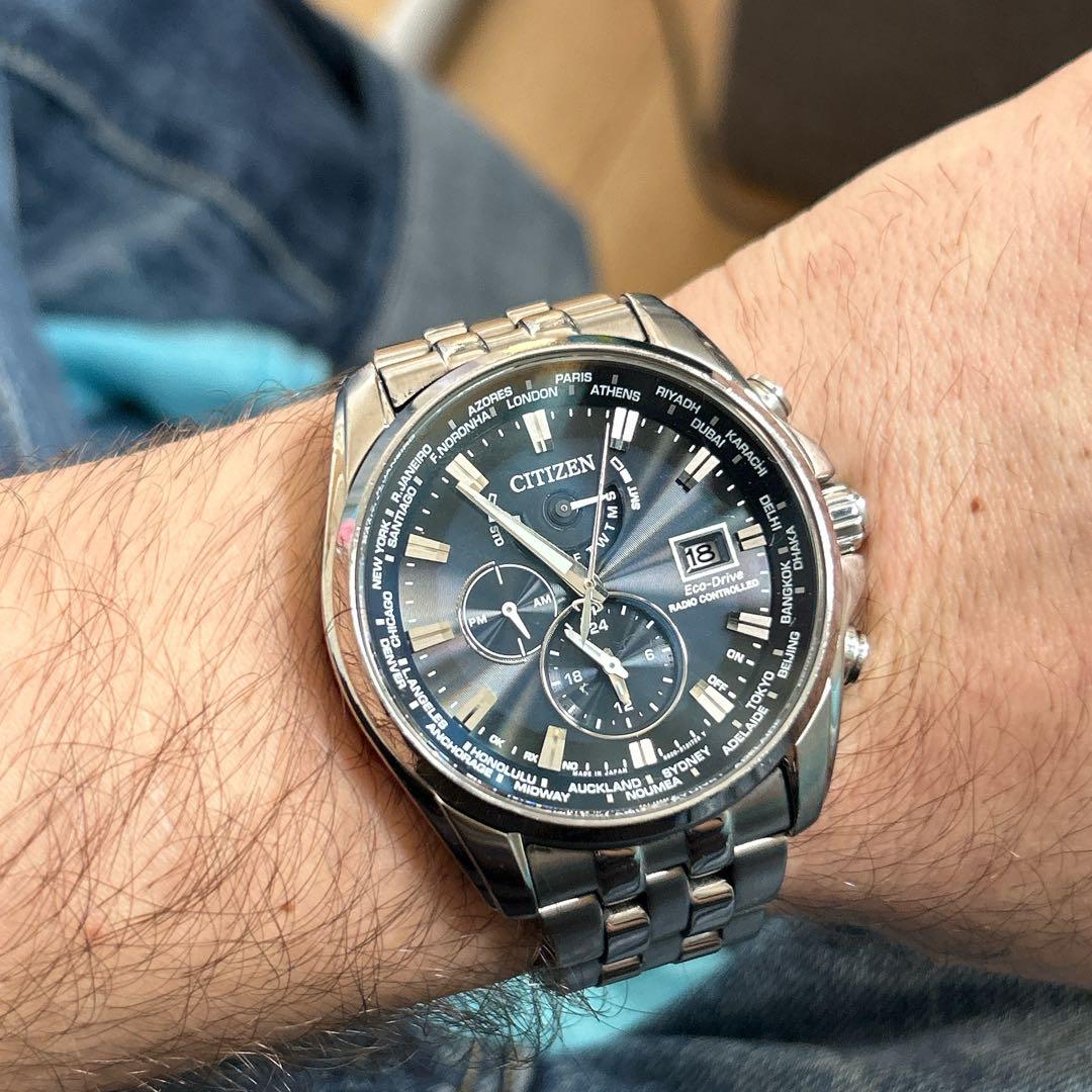 【ATTESA】　AT9060-54L 限定版　サファイア　定価14.9万