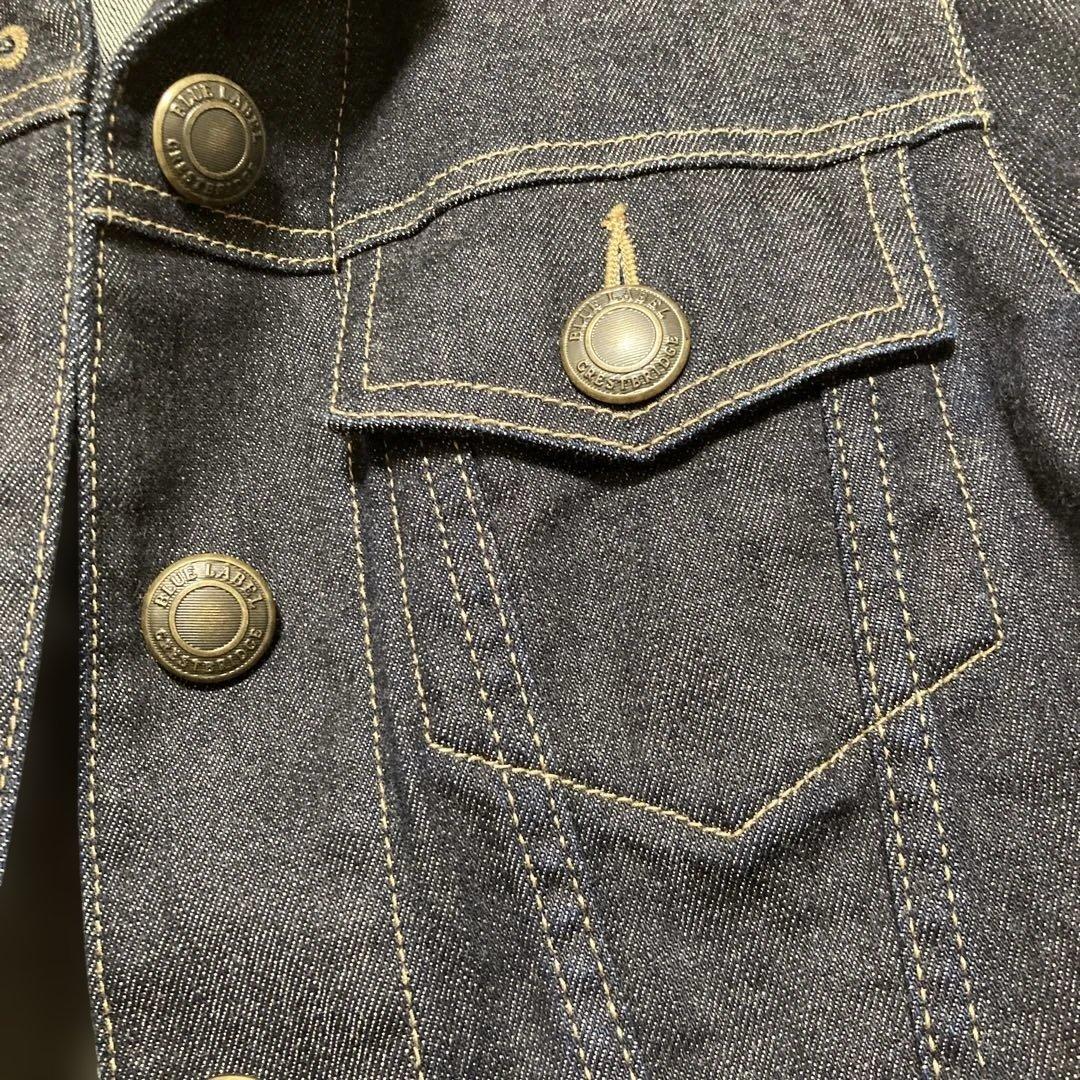 【美品】クレストブリッジ　デニムジャケット　チェック