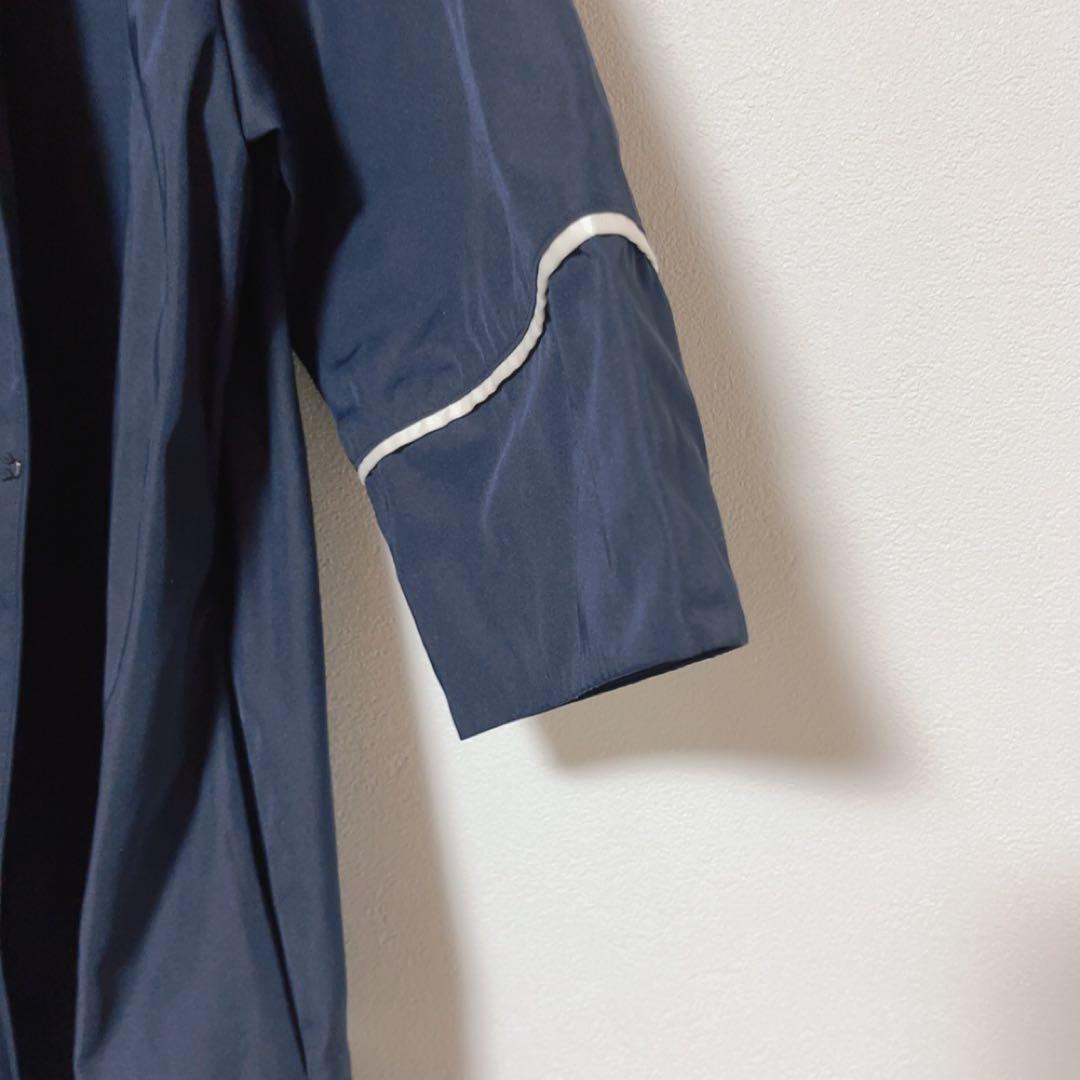 美品 KEI SUZUKI ケイスズキ コート DYUMA-デュマ- ネイビー