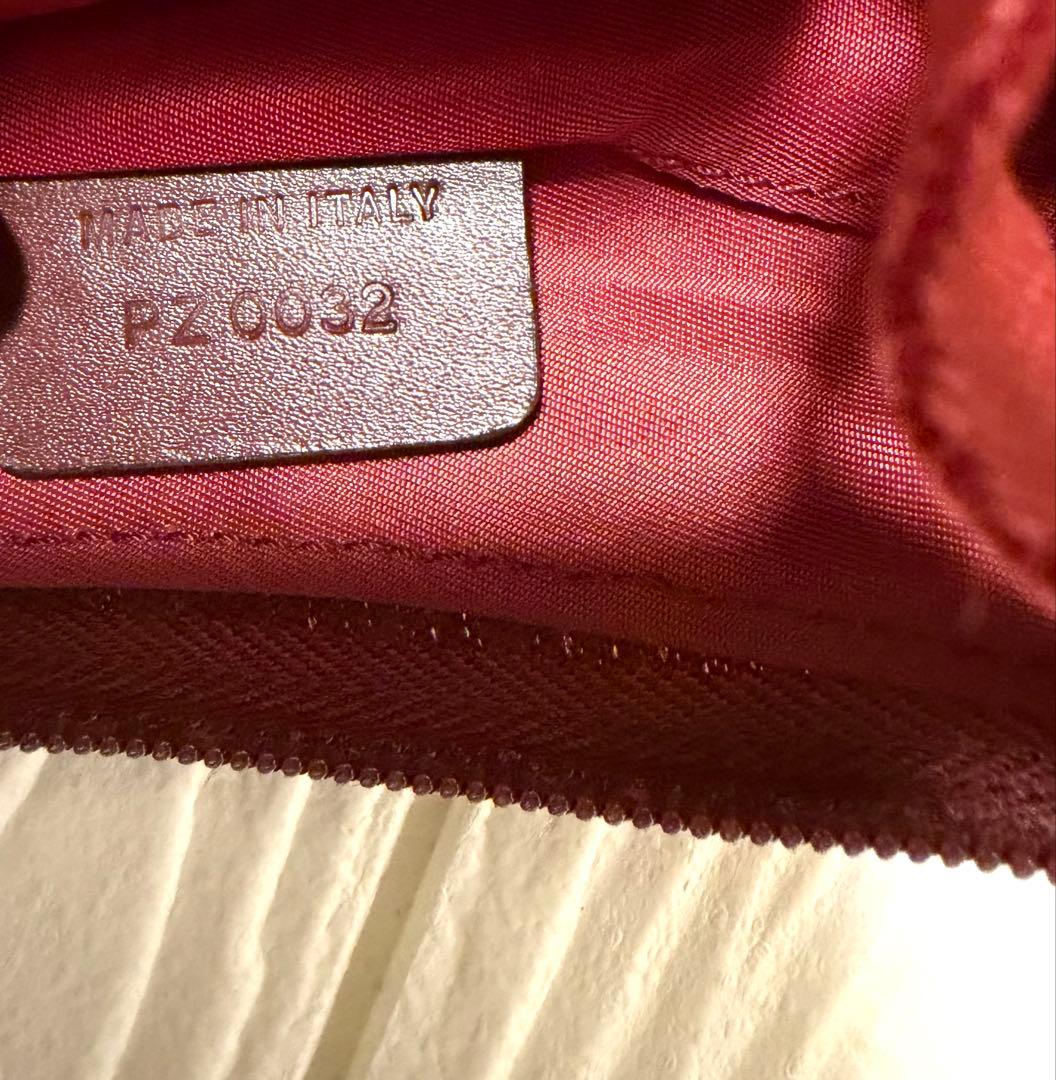 美品/クリスチャンディオール　アクセサリーポーチ　トロッター　キャンバス　レザー