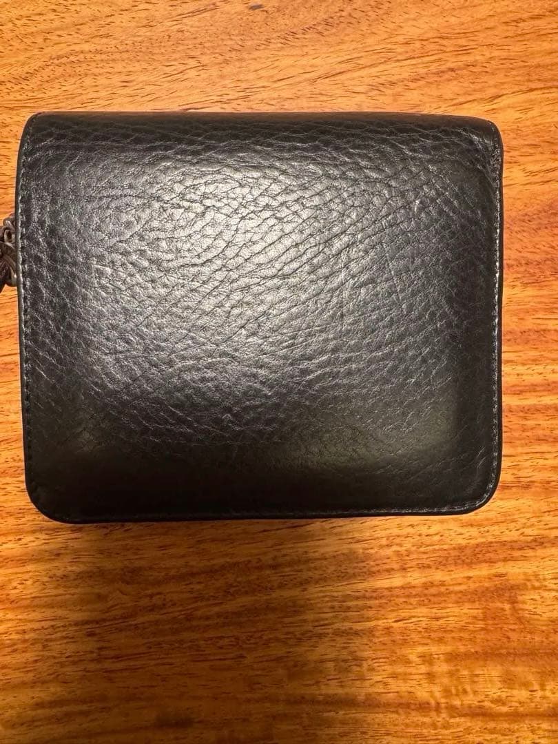 クロムハーツSQ ZIP BILL スクエアジップビル レザー財布