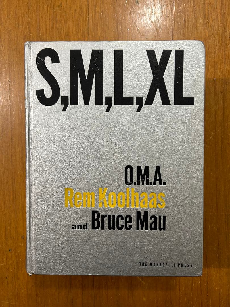 S,M,L,XL　レム・コールハース 　初版