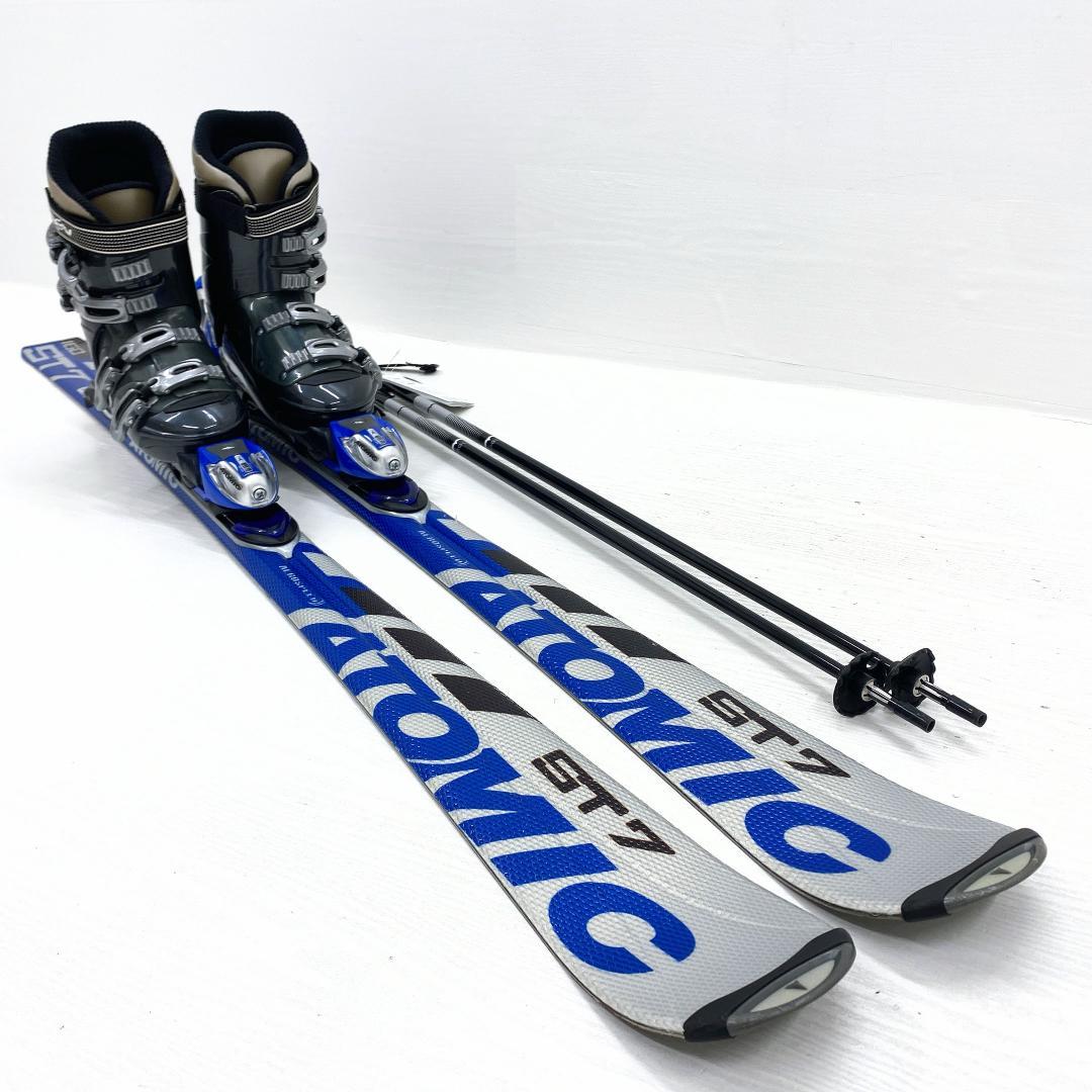 ATOMIC アトミック メンズ スキー セット 160 26~26.5cm 板