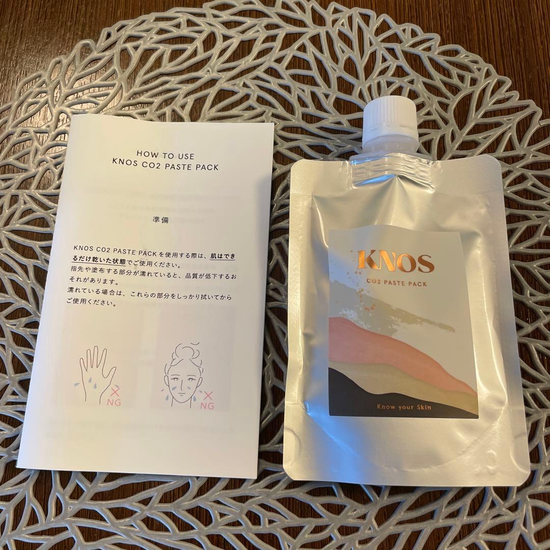 パック・フェイスマスク KNOS CO2 PASTE PACK 100g