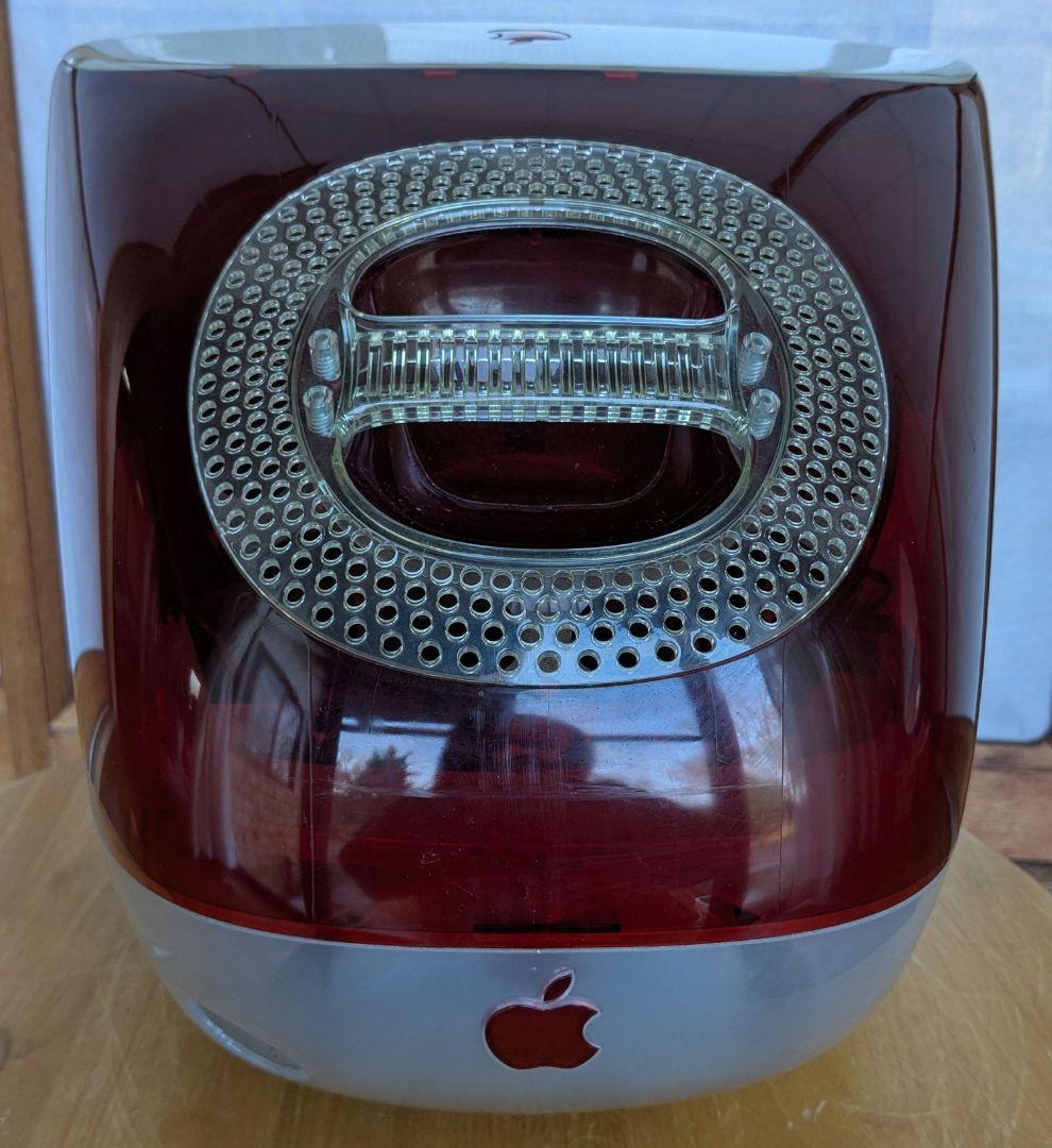 【ジャンク/起動不可】iMac DV G3 ルビー スケルトン 本体のみ