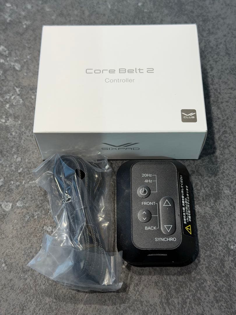 【美品】SIXPAD Core Belt 2(Lサイズ)コントローラー付