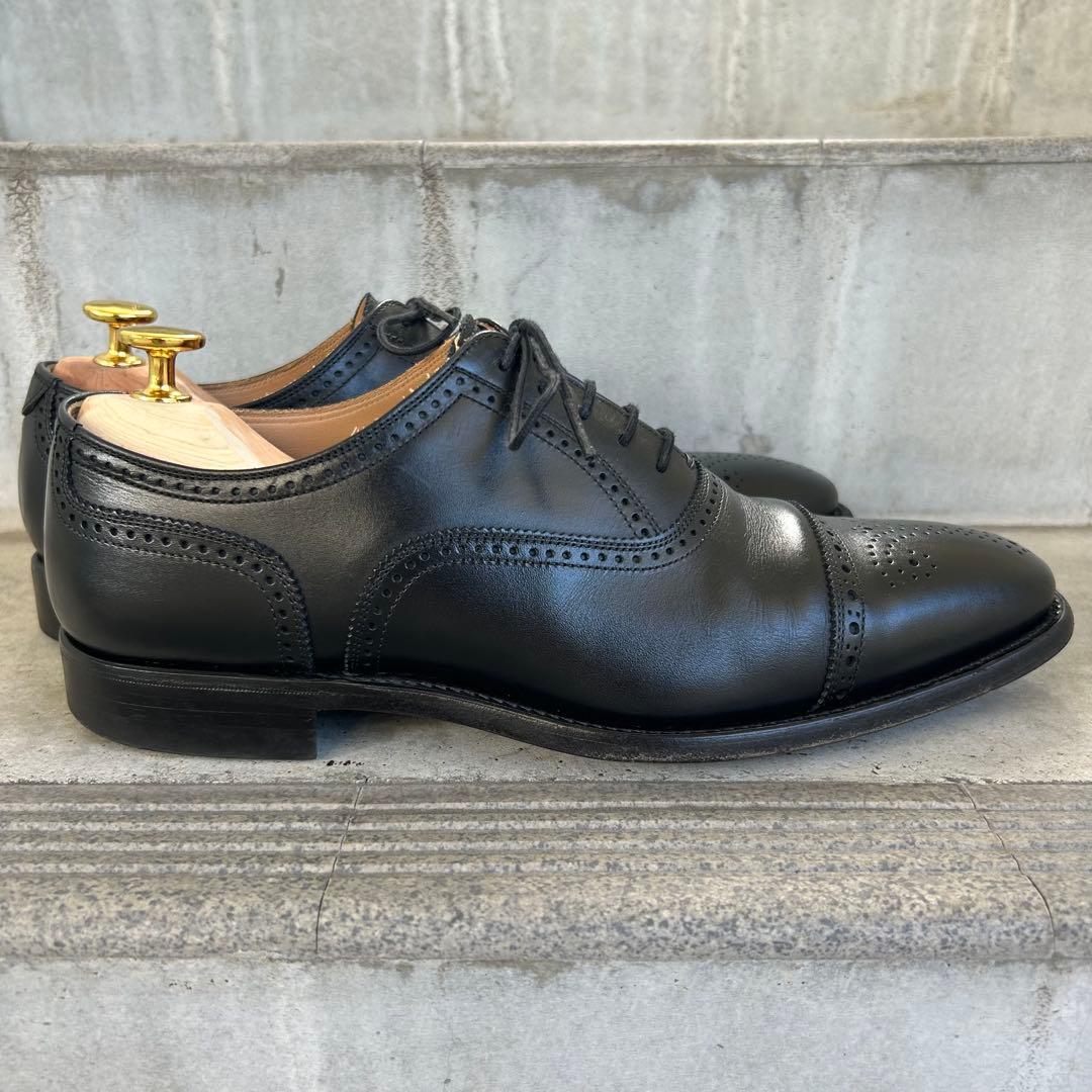 スコッチグレイン セミブローグ パンチドキャップトゥ F-920