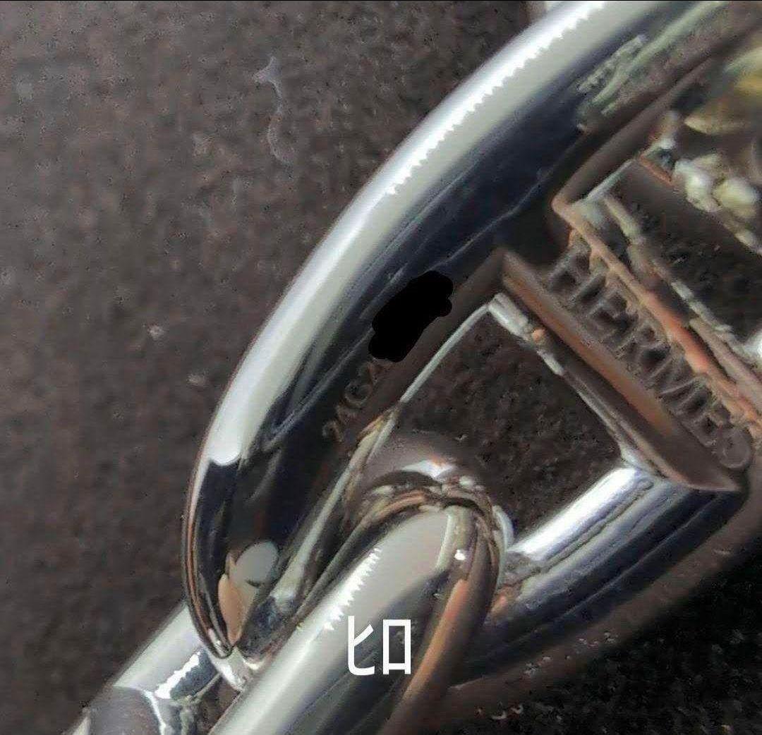 【あんしん鑑定可】新品未使用エルメスシェーヌダンクル ブレスレット GM15コマ