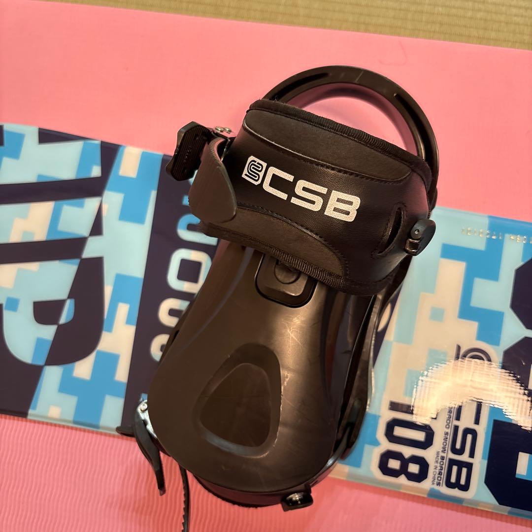 CSB スノーボード 108モデル 青/白