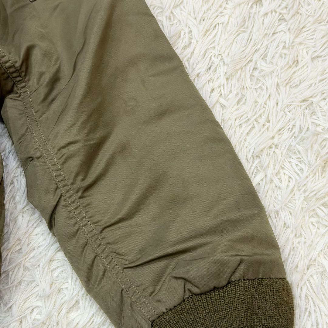 663　アルファインダストリーズ　B-15　Lサイズ　フライトジャケット