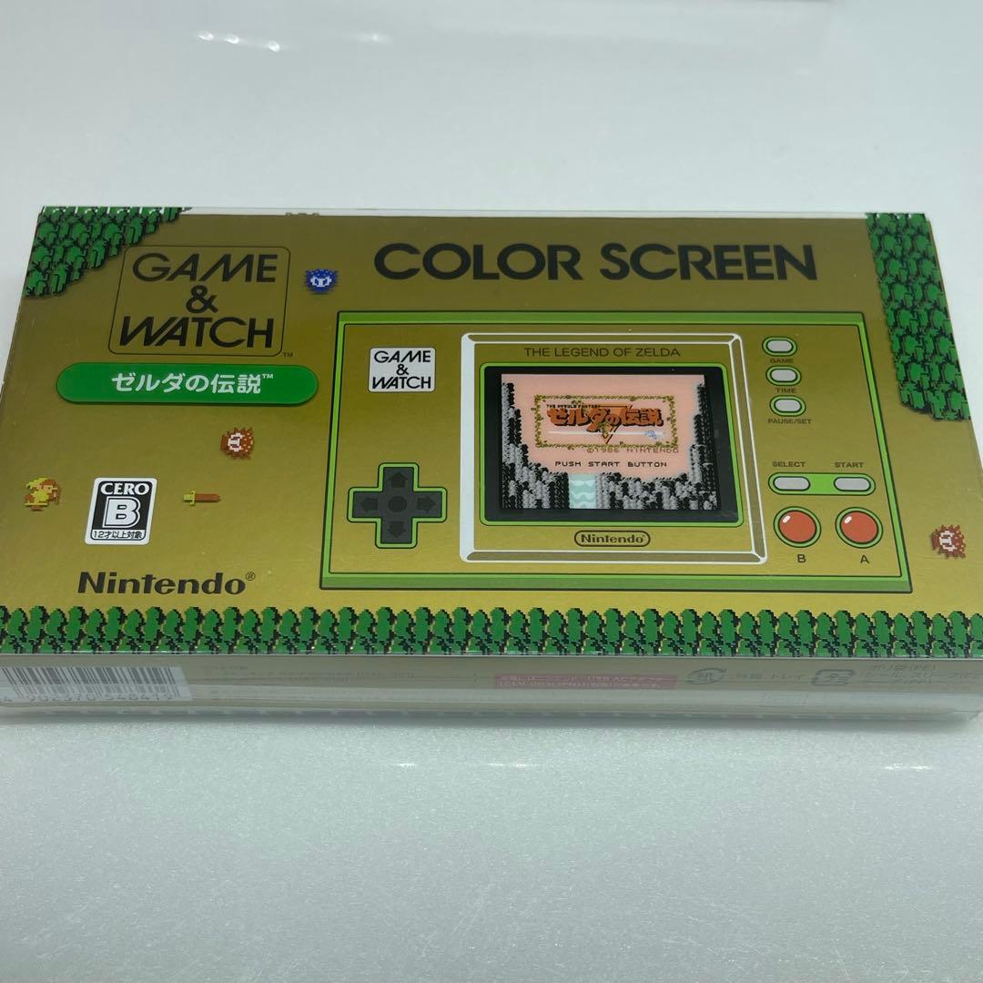 ⚽️任天堂⚽️⭐️GAME&WATCH ゼルダ・スーパーマリオ☘️新品です♪⑅◡̈*
