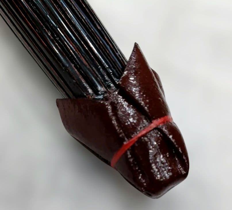 川瀬表完 作 乾漆 傘香合 共箱 茶道具