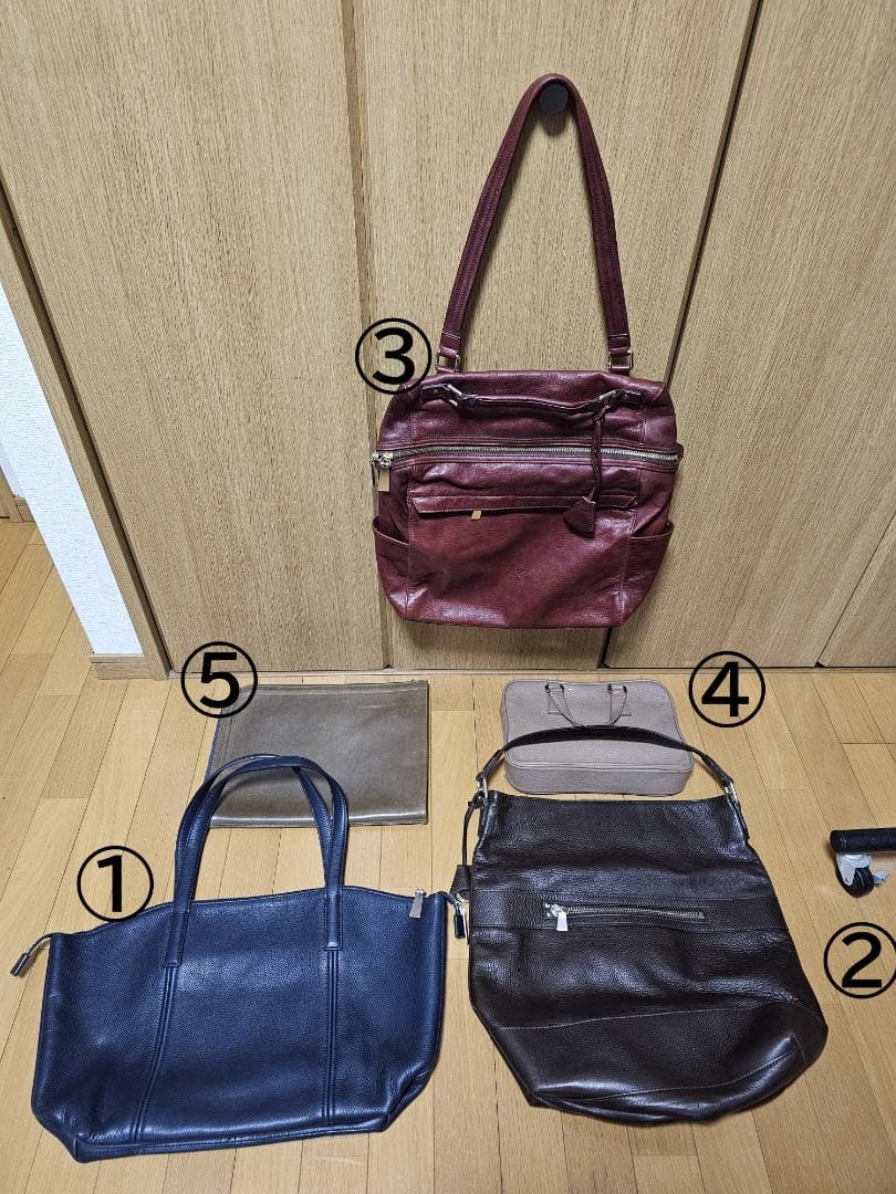 【福袋】aniaryバッグ5点 ボストンバッグ/トートバッグ/クラッチバッグ