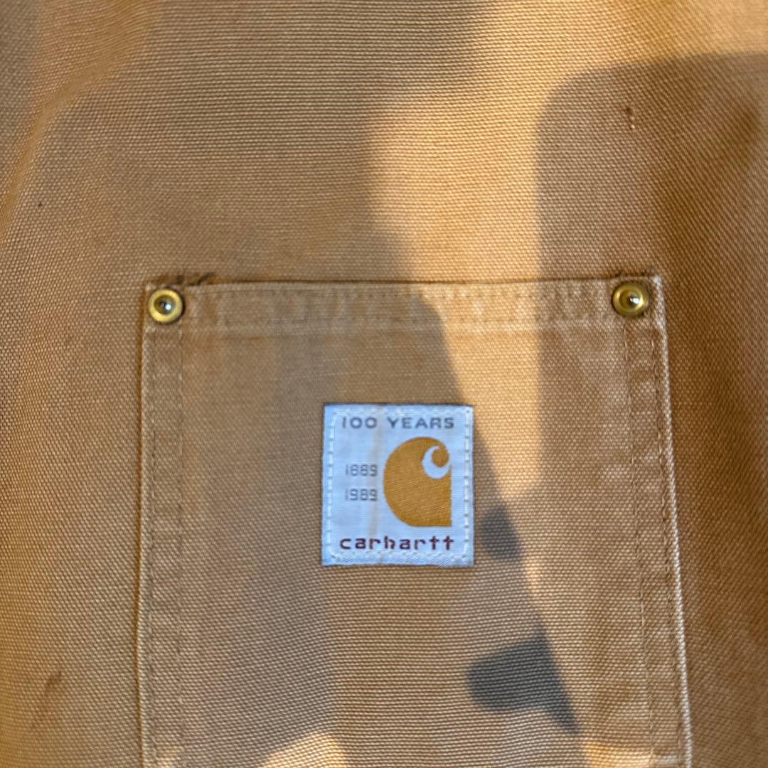 80s USA製 カーハート チョアコート 100周年