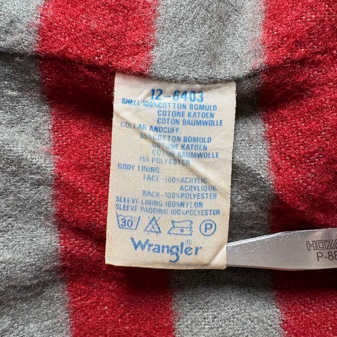 80s-90s ラングラー　ダックハンティングジャケット　フリースブランケット