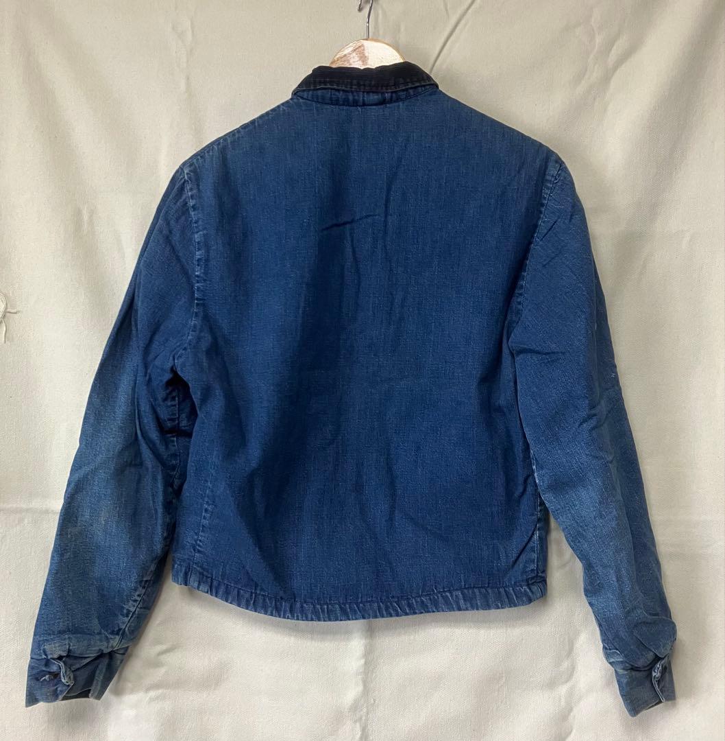 60〜70s ストアブランド デニムジャケット ブランケット付き ヴィンテージ