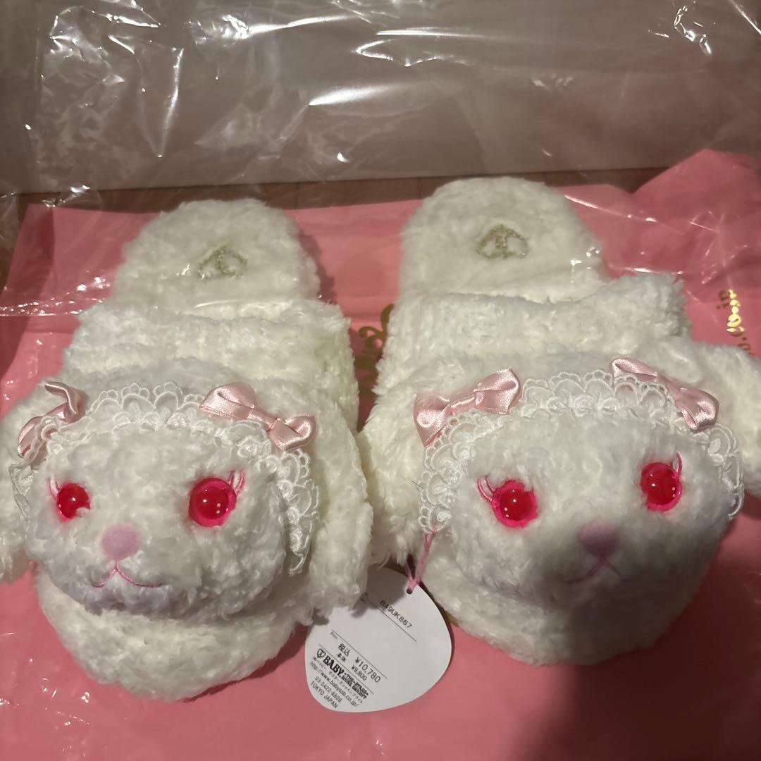 BABY THE STARS SHINE BRIGHTうさくみゃちゃんスリッパ