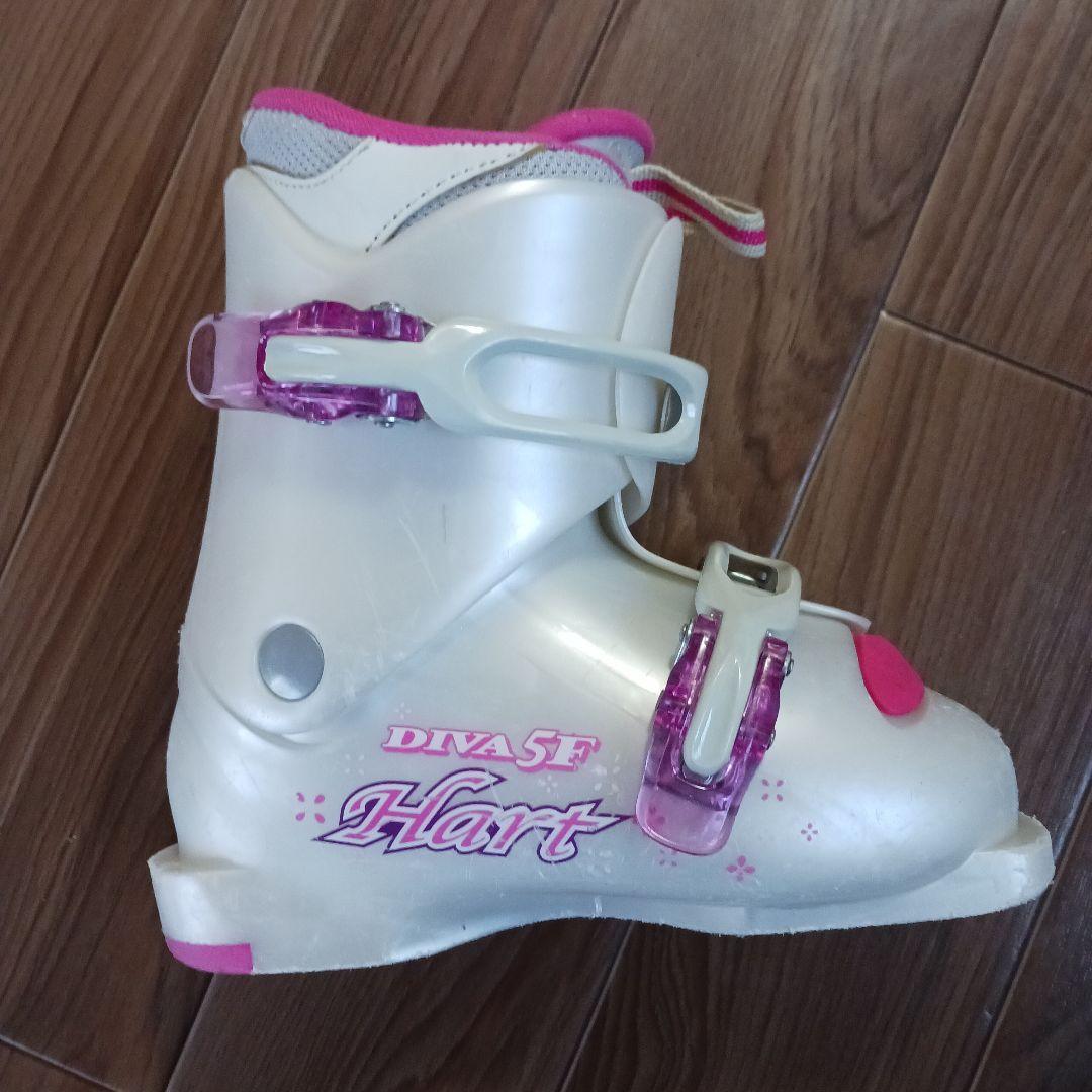 子ども用スキー4点セット　Hart 板/106cm　ブーツ/19cm