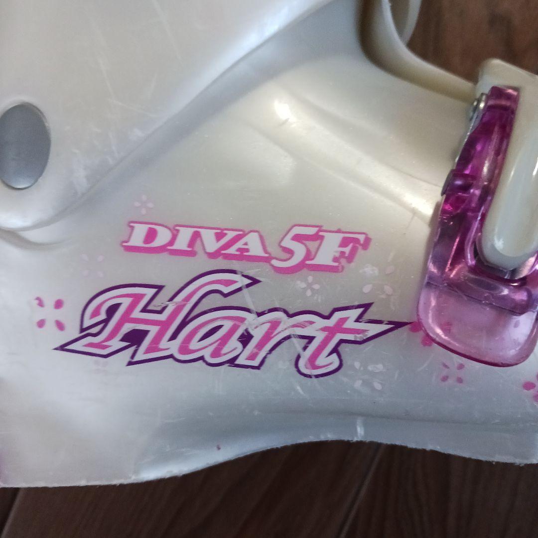 子ども用スキー4点セット　Hart 板/106cm　ブーツ/19cm