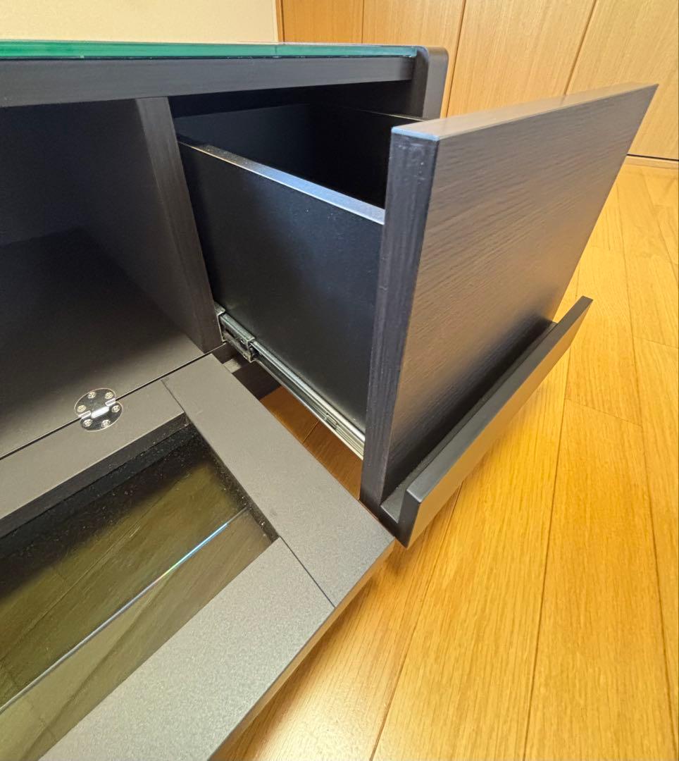 テレビボード ガラス天板