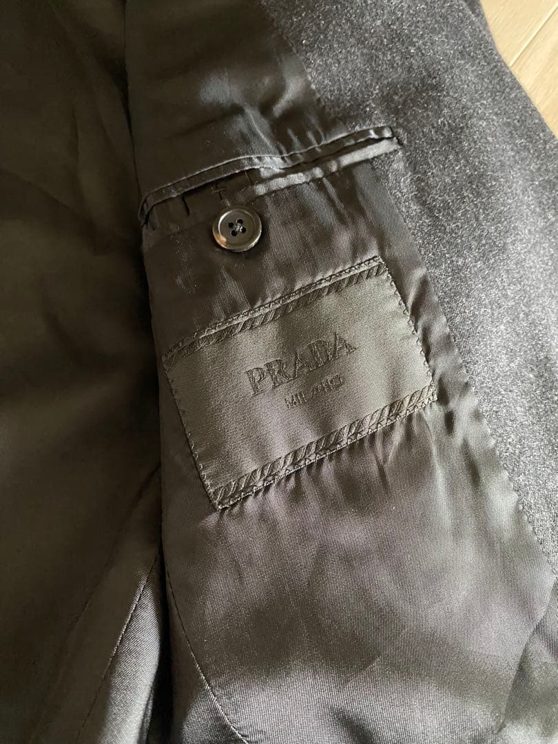 PRADA プラダ ジャケット 44 R ブラック 美品
